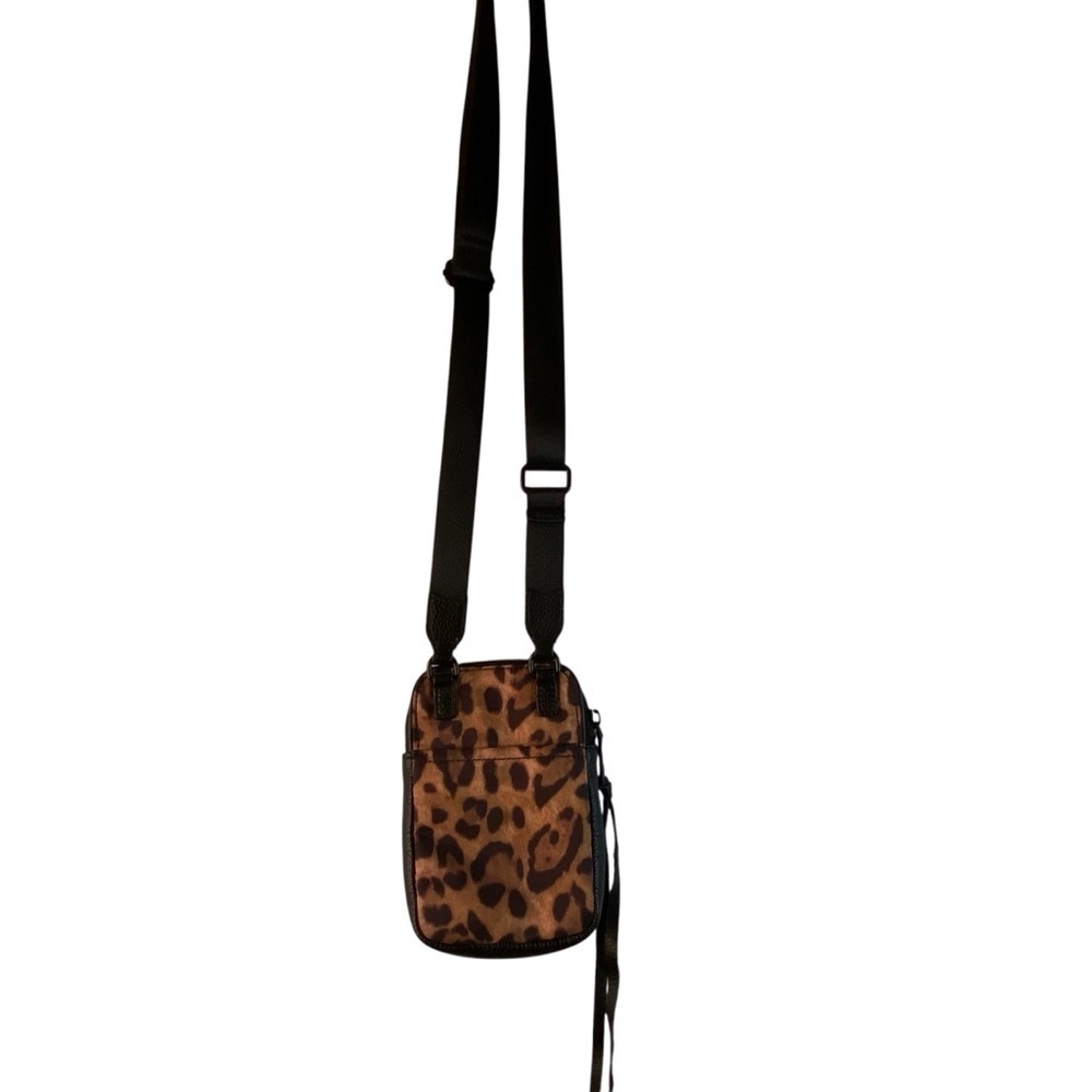 Aimee Kestenberg Just Saying in Jungle Leopard Nylon Adjustable Crossbody Bag - Picture 6 of 11